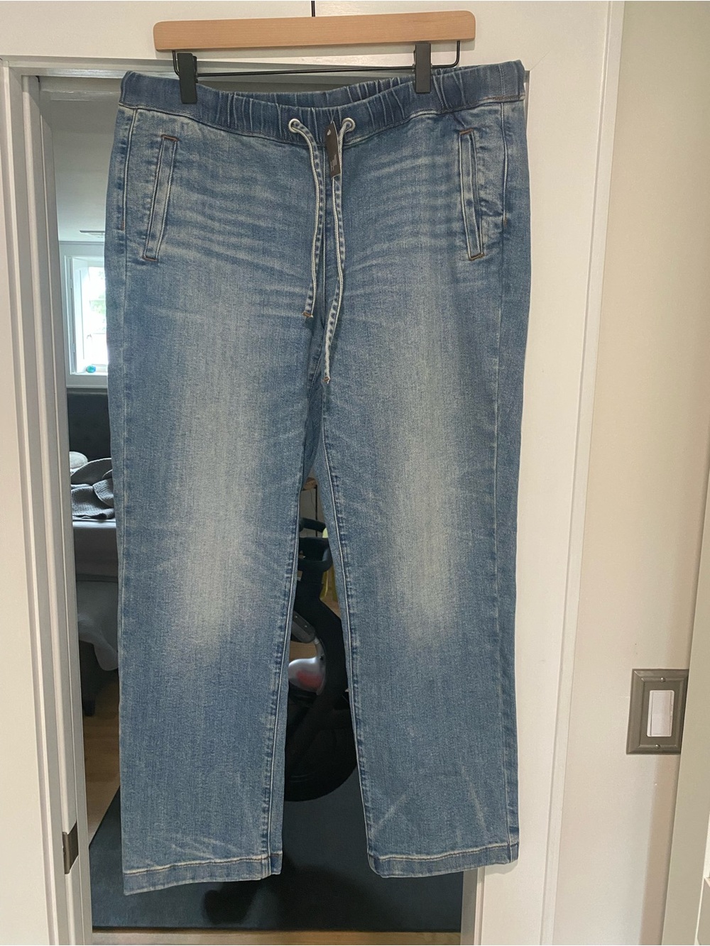 J. Jill Relaxed Tie Waist Jeans